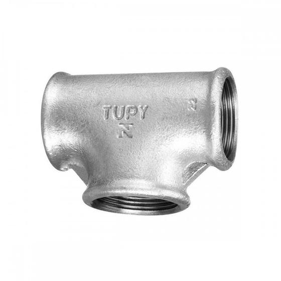 Imagem de Tupy Tee Ferro Galvanizado F 1.1/4X1.1/4  124400833