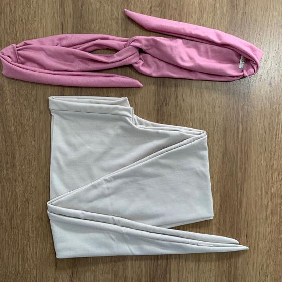 Imagem de Turbante Bege e Tiara de Argolas na cor desejada