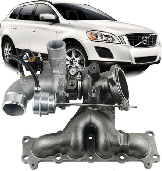 Imagem de Turbina Completa Com Coletor Volvo Xc60 S60 2.0 2009 À 2016