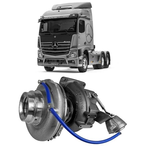 Imagem de Turbina Motor OM460LA LTS MB Arocs Actros 2020 a 2022