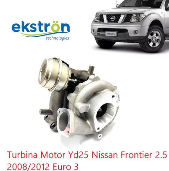 Imagem de Turbina Motor Yd25 Nissan Frontier 2.5 2008/2012 Euro 3