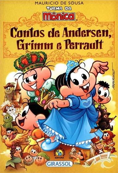 Imagem de Turma da mônica contos de andersen grimm e perrault - maurício de sousa