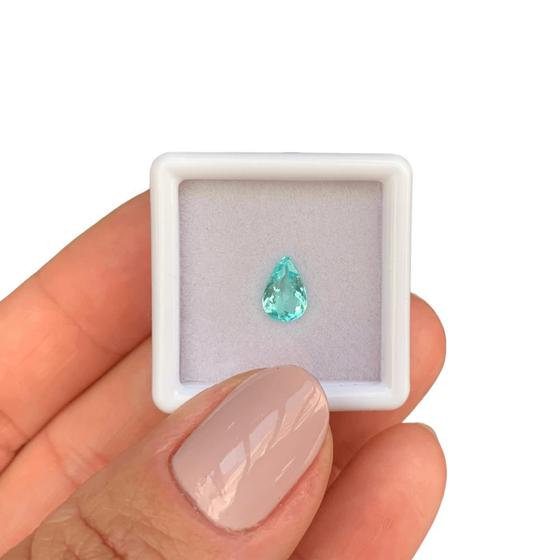 Imagem de Turmalina Paraíba Azul Neon Gota 0,67ct