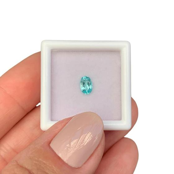 Imagem de Turmalina Paraíba Azul Neon Oval 0,45ct