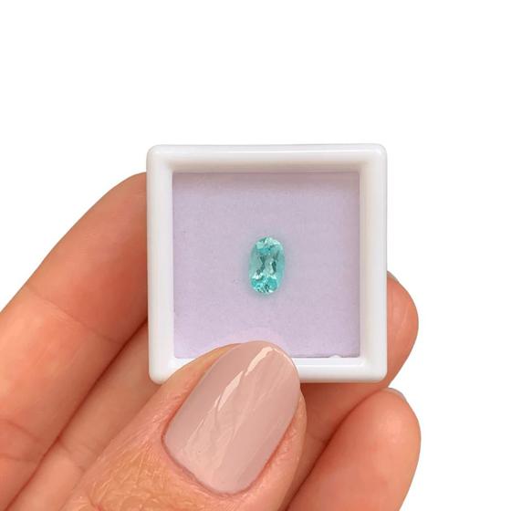 Imagem de Turmalina Paraíba Blueish Neon Oval 0,69ct