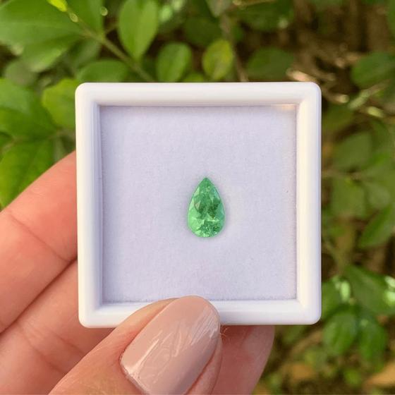 Imagem de Turmalina Paraíba Verde Neon Gota 1,57ct