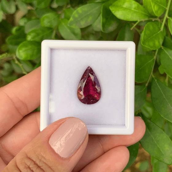 Imagem de Turmalina Rubelita Gota 6,55ct