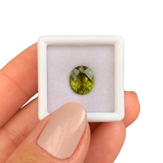 Imagem de Turmalina Verde Amarelado Oval  2,78ct