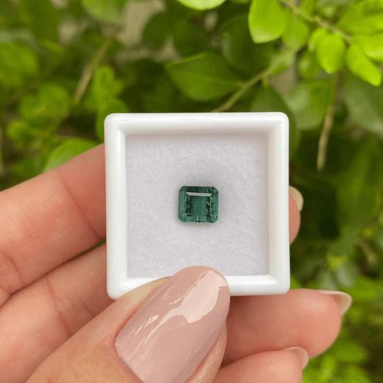 Imagem de Turmalina Verde Azulada Baguete 1,63ct