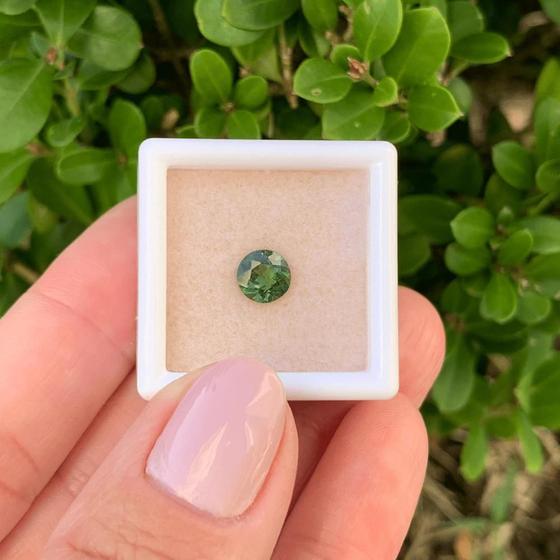 Imagem de Turmalina Verde Brilhante ø6mm 0,89ct