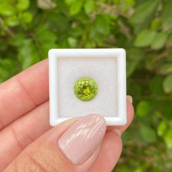 Imagem de Turmalina Verde Brilhante ø8,85mm 2,94ct