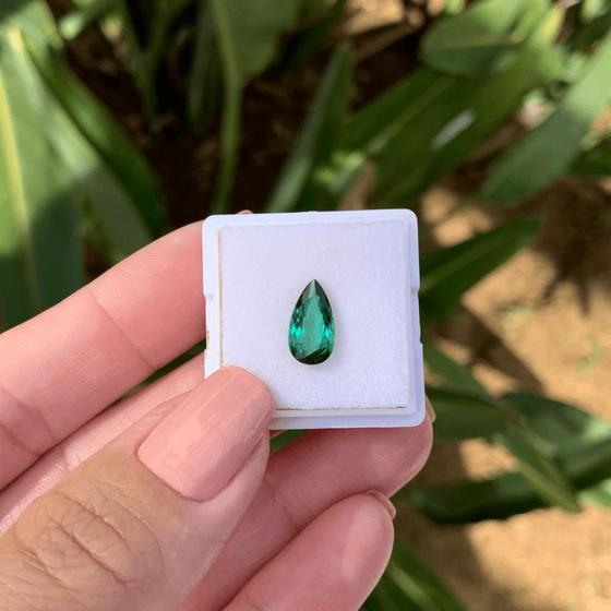 Imagem de Turmalina Verde Gota 1,55ct (1)