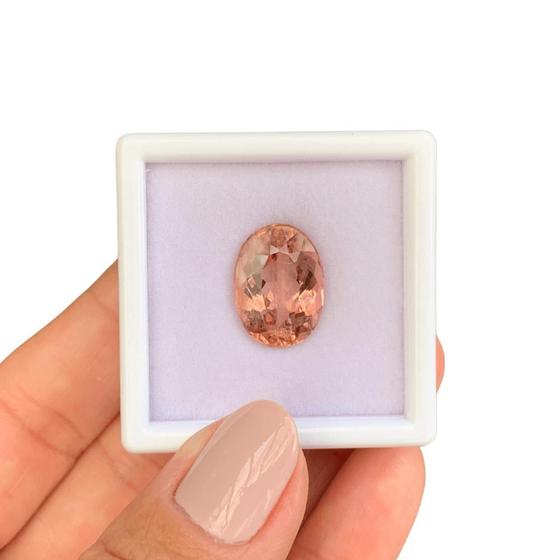 Imagem de Turmalina Vermelha Flamingo Oval 10,14ct