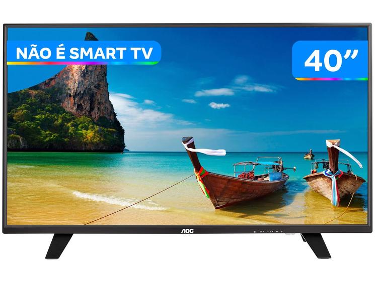 Imagem de TV 40” Full HD LED AOC LE40F1465 