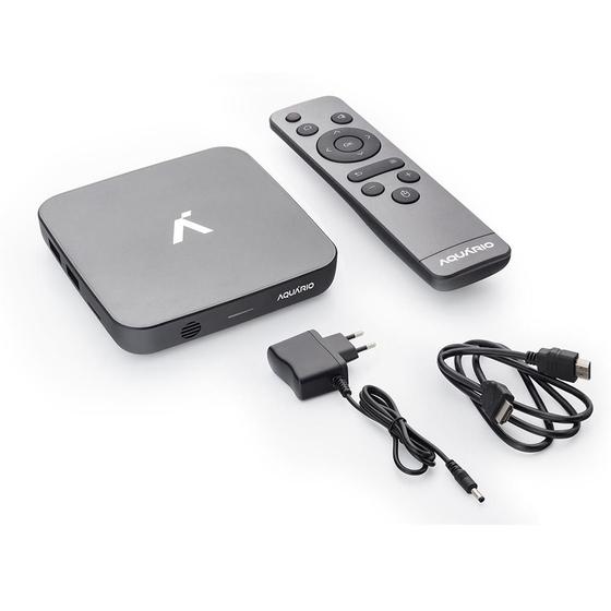 Imagem de Tv Box Aquário Stv-3000 Plus 4k 16gb Preto Com 2gb De Ram Android 11
