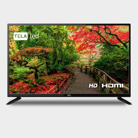 Imagem de TV LED 24" HQ 2 HDMI 2 USB 60Hz e Conversor digital externo