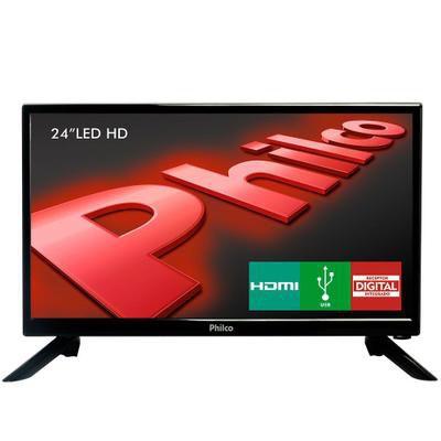Imagem de TV LED 24 Polegadas Philco HD HDMI USB PH24N91D