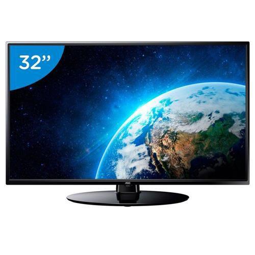 Imagem de Tv led 32" aoc (hdtv 2xhdmi usb vga / rgb) - le32bh1465