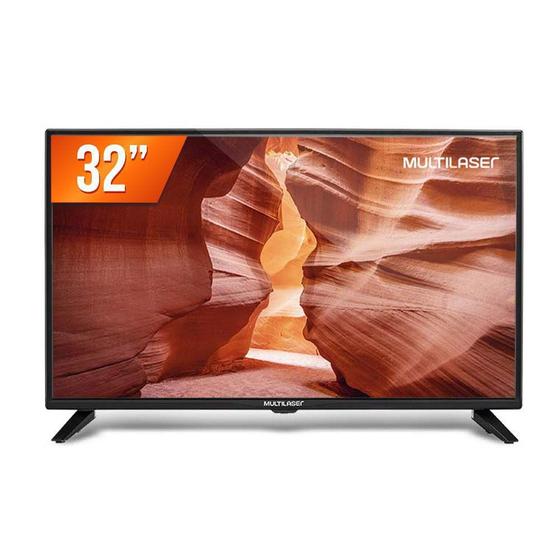 Tv Led Multilaser Conversor Digital 32" TL017 - Bivolt Menor preço em Tv Led Multilaser Conversor Digital 32" TL017 - Bivolt
