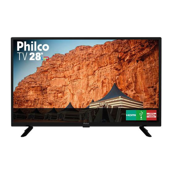 Imagem de TV Philco 28" PTV28G50D Digital LED