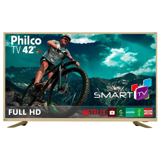 Imagem de TV Philco 42" PTV42E60DSWNC LED