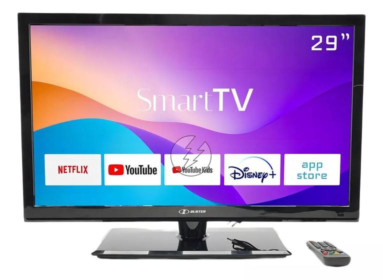 Tv Smart 29 Polegadas, Hd, Android, Wifi, Hdmi Buster Menor preço em Tv Smart 29 Polegadas, Hd, Android, Wifi, Hdmi Buster