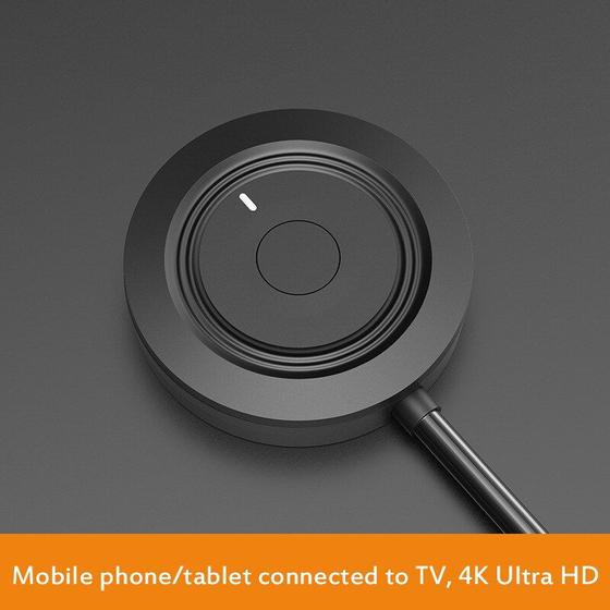 Imagem de TV Stick R8 Dongle de exibição de vídeo WiFi de 2,4 GHz 4K HD Digital H