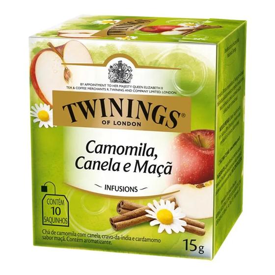 Imagem de Twinings of london camomila canela e maça 15g - 10 sacos