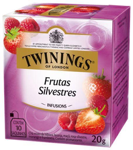 Imagem de Twinings of london sabor frutos silvestres 20g 10 saquinhos