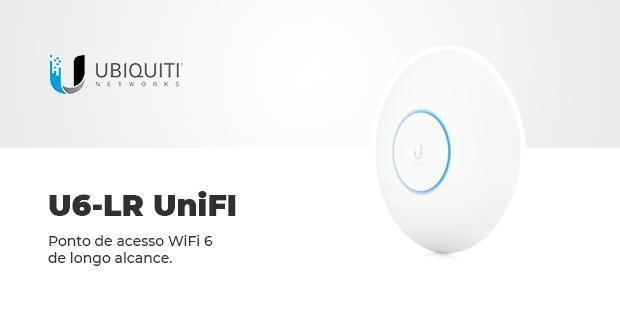 Imagem de Ubiquiti Unifi U6-LR AP Ac 4X4 Wifi 6 2.4/5.0GH