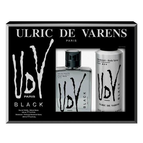 Imagem de UDV Black Kit Ulrich de Varens + Desodorante Body Spray-100 ml