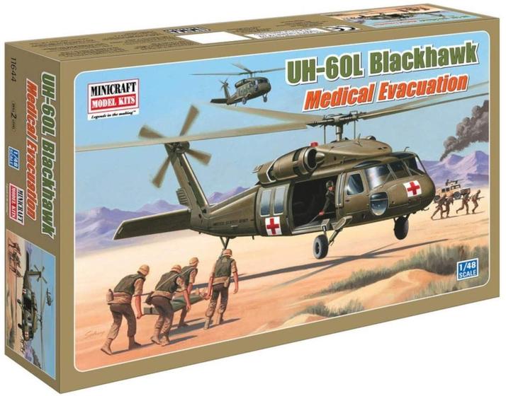 Imagem de Uh-60L Blackhawk Medical Evacuation 1/48 Minicraft 11644