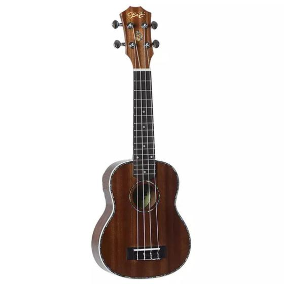 Ukulele Acústico Seizi Maui Plus Soprano Tobacco Com Bag Ukulele Magazine Luiza