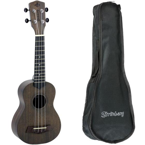 Imagem de Ukulele Acústico Strinberg UK06S Tobacco Satin Com Bag