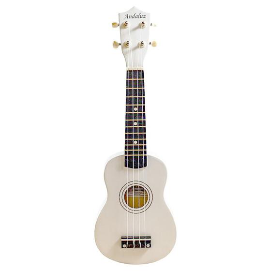 Imagem de Ukulele Andaluz Soprano Acustico UKS01 White