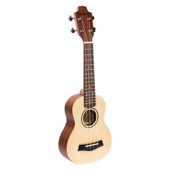 Imagem de Ukulele Benson Ub-21S Soprano Solid Spruce Com Corda Aquila
