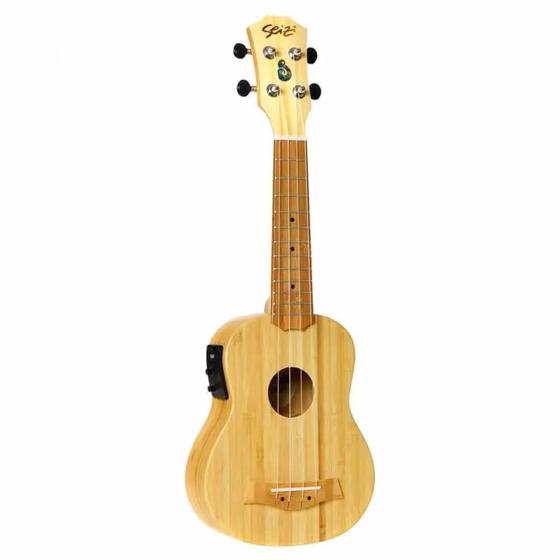 Imagem de Ukulele Elétrico Seizi Bali Soprano Solid Bamboo com Bag