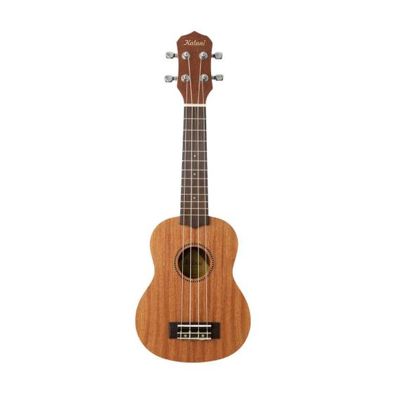 Imagem de Ukulele Kalani Soprano 21 Kayke Nat Sapele Kal300 SS C Bag