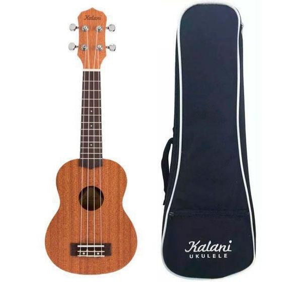 Imagem de Ukulele Kalani Soprano 21 Tribes Natural Sapele KAL220 SS