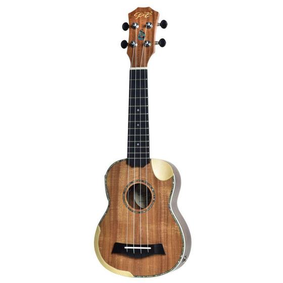 Imagem de Ukulele Seizi Bora-Bora Crush Soprano Elétr Bag Koa 10360301