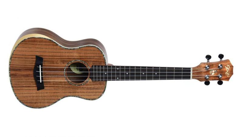 Imagem de Ukulele Seizi Bora-Bora Plus Tenor Elétrico Bag Koa 10360203