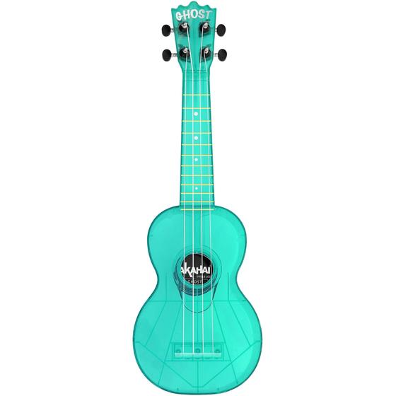 Imagem de Ukulele Soprano Ghost (By Akahai) Ocean - Com Bag - 0193