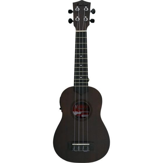Imagem de Ukulele Soprano Sapele Tabaco Com Bag 21 ST EQ - Maclend