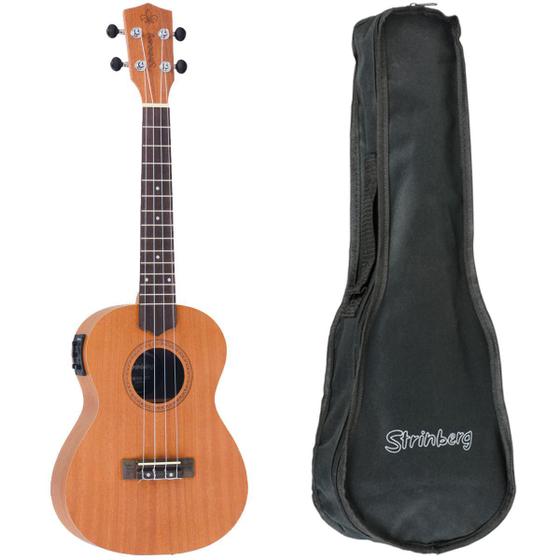 Imagem de Ukulele Strinberg UK06TE MGS Elétrico Tenor C/ Capa Afinador