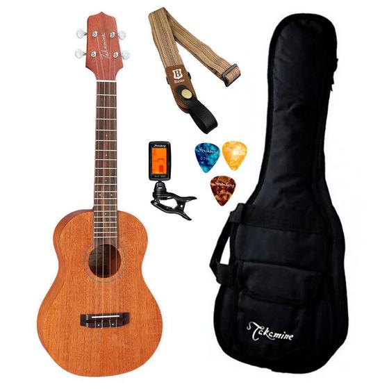 Imagem de Ukulele Tenor Takamine GUT1 com Capa + Acessórios