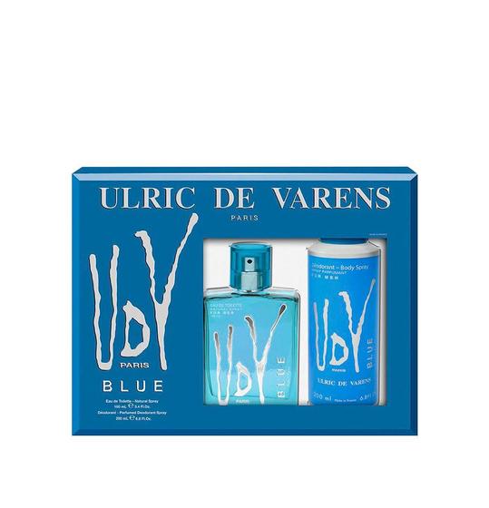Imagem de Ulric de Varens Kit UDV Blue Masculino - Eau de Toilette 100ml + Desodorante 200ml