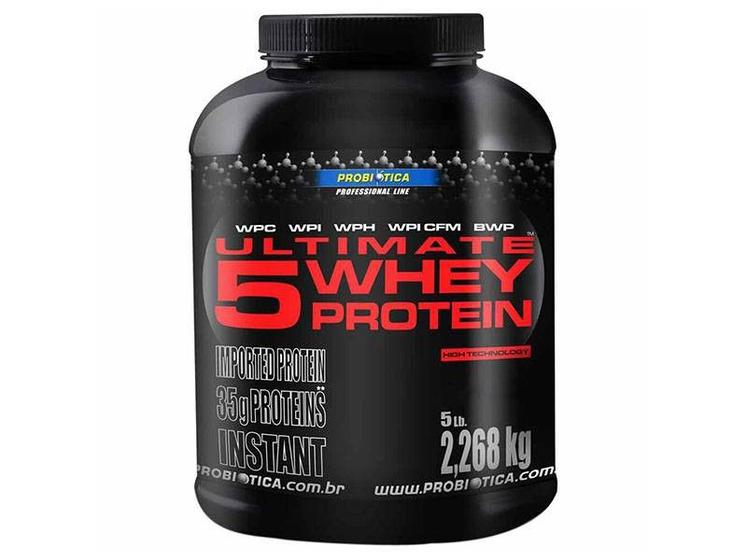 Imagem de Ultimate 5 Whey Protein Chocolate 2,268Kg