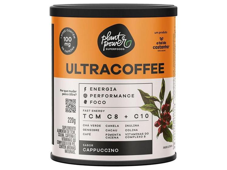 Imagem de Ultra Coffee Plant Power Cappuccino 220G