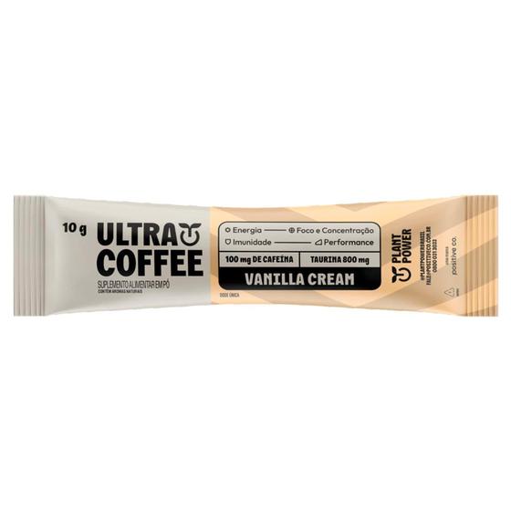 Imagem de Ultra Coffee Plant Power Sabor Vanilla Cream Sachê 10g