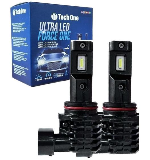 Imagem de Ultra led force one 12v 6000k hb3 9005 tech one